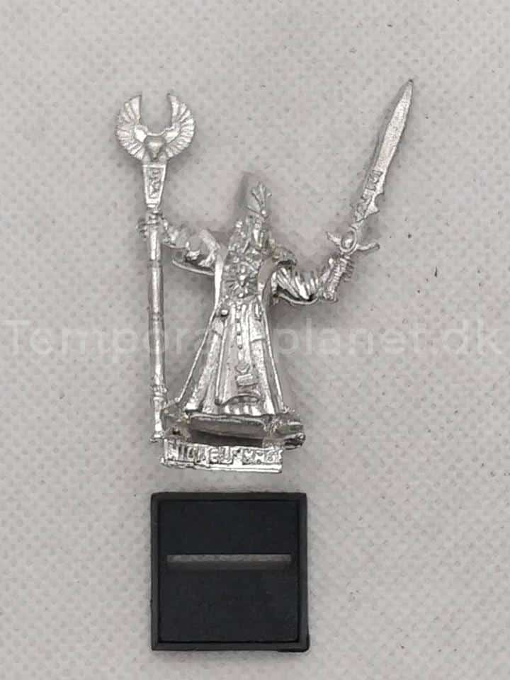 High Elf Mage on Foot with Sword and Staff 1997 blister Warhammer Fantasy AoS Games Workshop Age of Sigmar Marauder Citadel