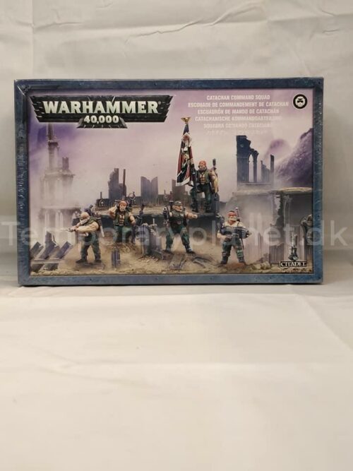 Imperial Guard Catachan Command Squad 2008 Plastic NIB Warhammer 40.000 40K Games Workshop