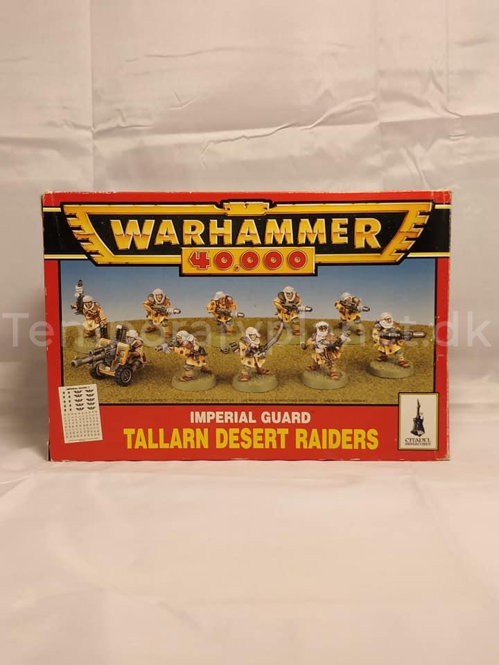 Imperial Guard Tallarn Desert Raiders 1995 Metal NIB Warhammer 40.000 40K Games Workshop