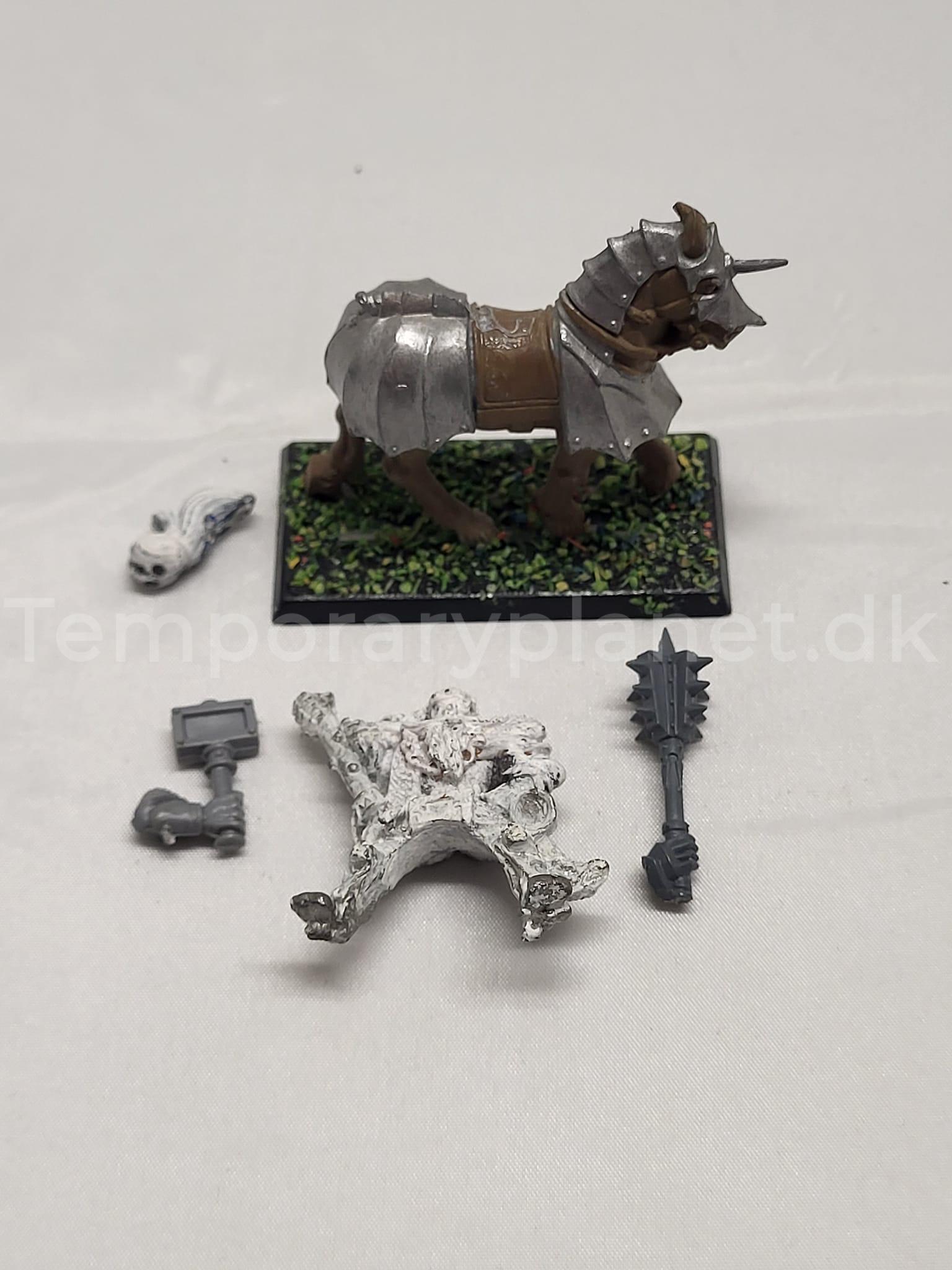 Knight of the White Wolf Grand Master Empire 1992 Metal Warhammer Fantasy Marauder Citadel Games Workshop Conversion 1