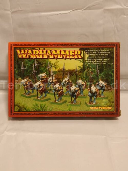 Lizardmen Saurus Temple Guards 2003 Metal NIB Warhammer Fantasy AoS Age of Sigmar Games Workshop