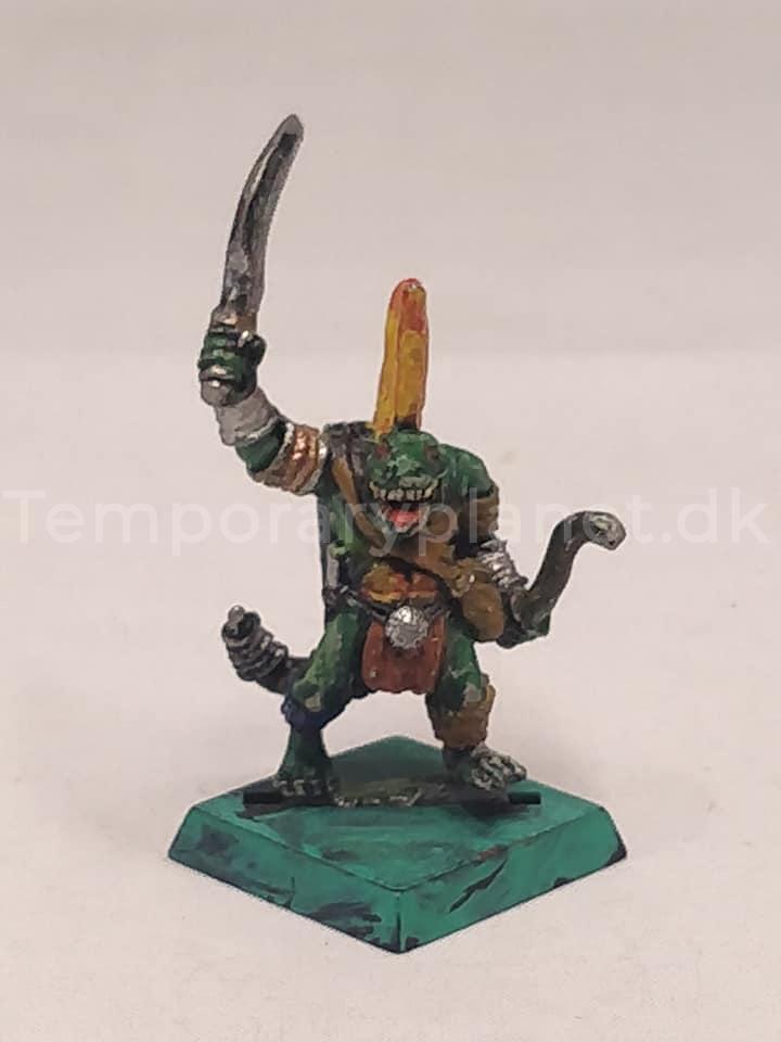Lizardmen Seraphon Skink Champion with Bow 1 1996 Warhammer Fantasy AoS Age of Sigmar Games Workshop 1