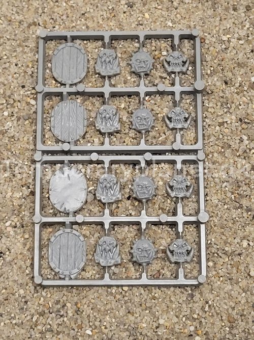 Orc Shield Sprue 1999 Warhammer Fantasy Games Workshop Citadel