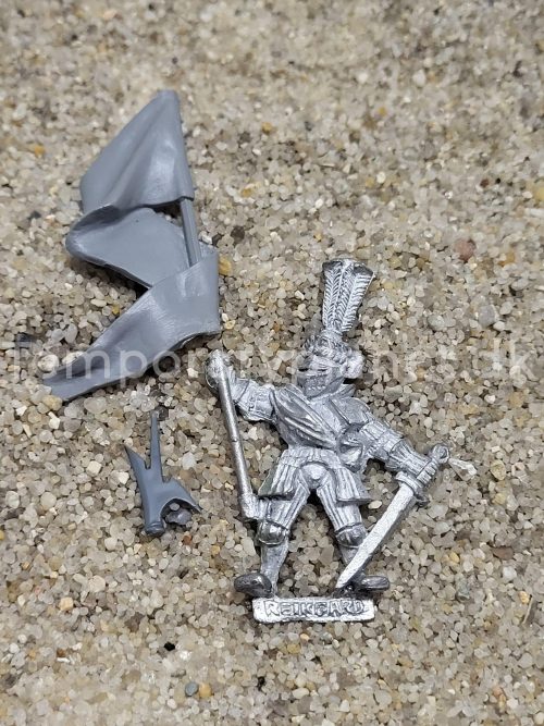 Reiksguard Foot Knight Standard Bearer Empire 1992 Warhammer Fantasy Games Workshop Conversion