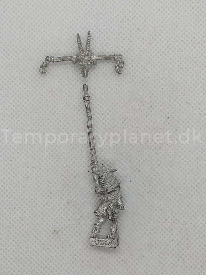 Ungor Standard Bearer 2 Chaos Beastmen Warhammer Fantasy 1997 Age of Sigmar AoS
