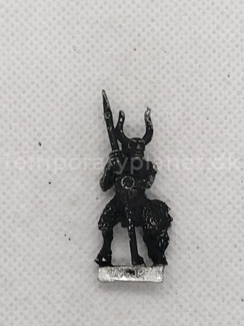 Ungore with Spear 8 Chaos Beastmen Warhammer Fantasy 1997 Age of Sigmar AoS