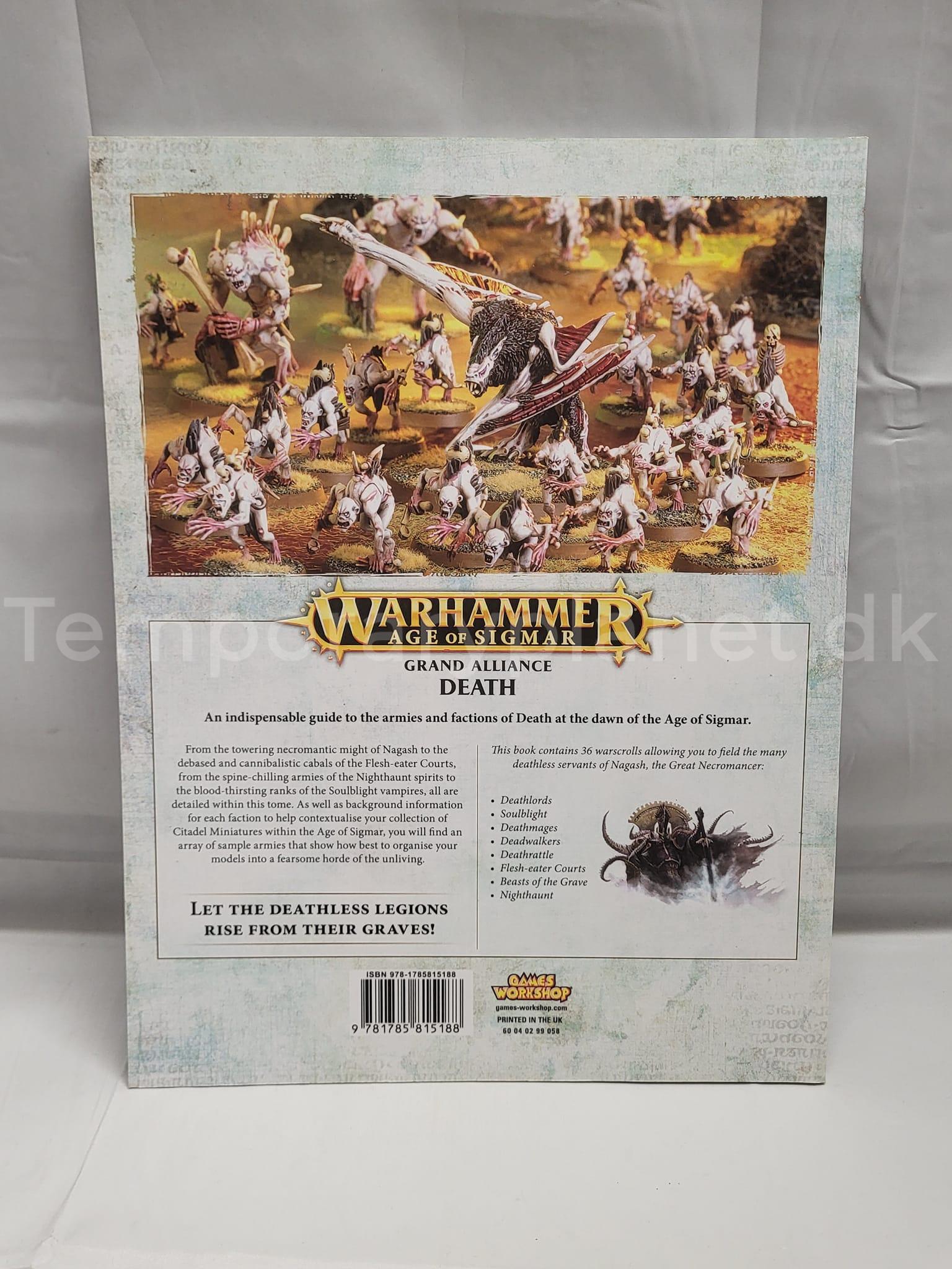 Warhammer Age of Sigmar 2016 AoS Fantasy Battle The Old World Games Workshop Grand Alliance Death 2