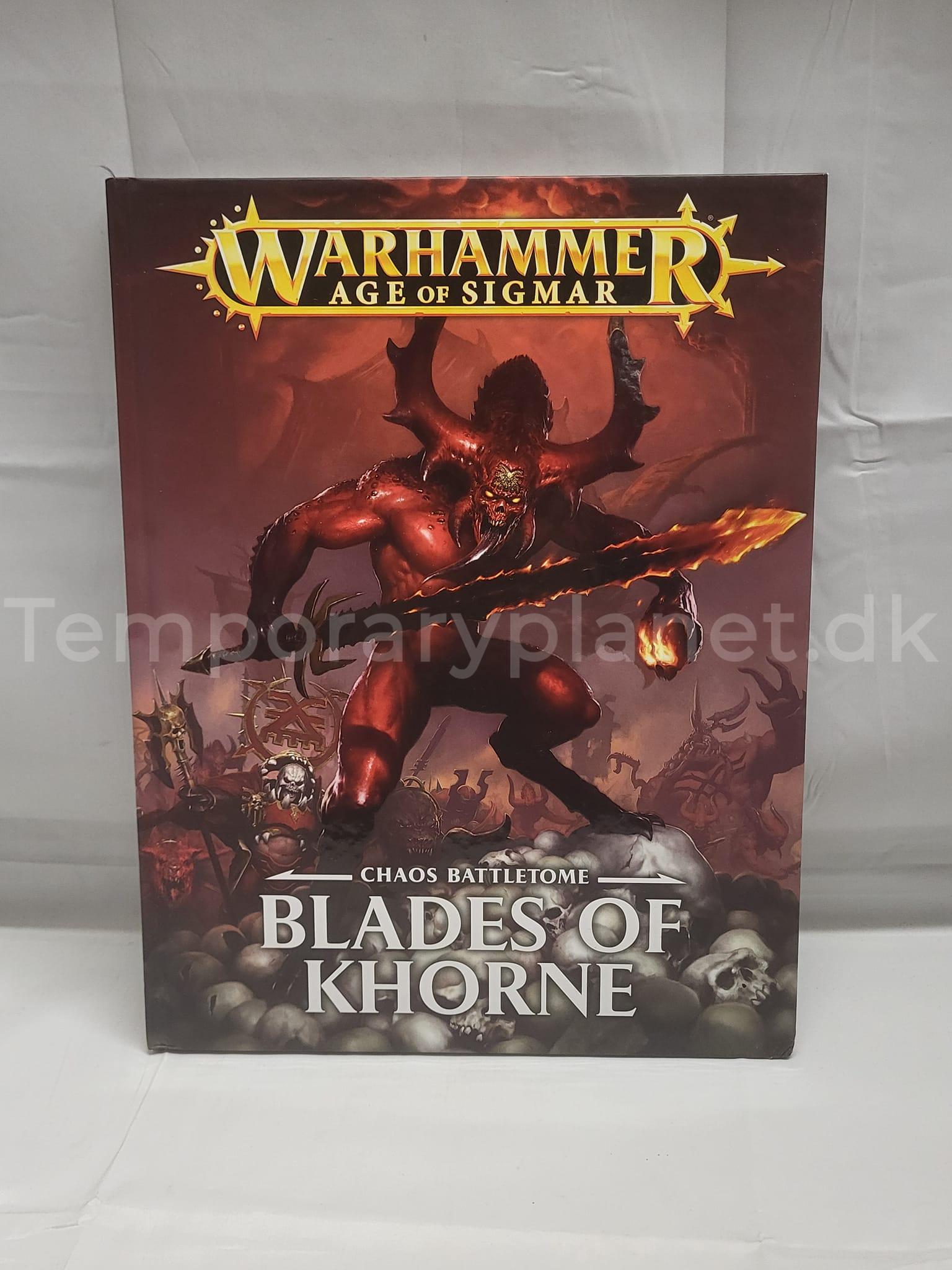 Warhammer Age of Sigmar 2017 AoS The Old World Games Workshop Chaos Battletome Blades of Khorne 1