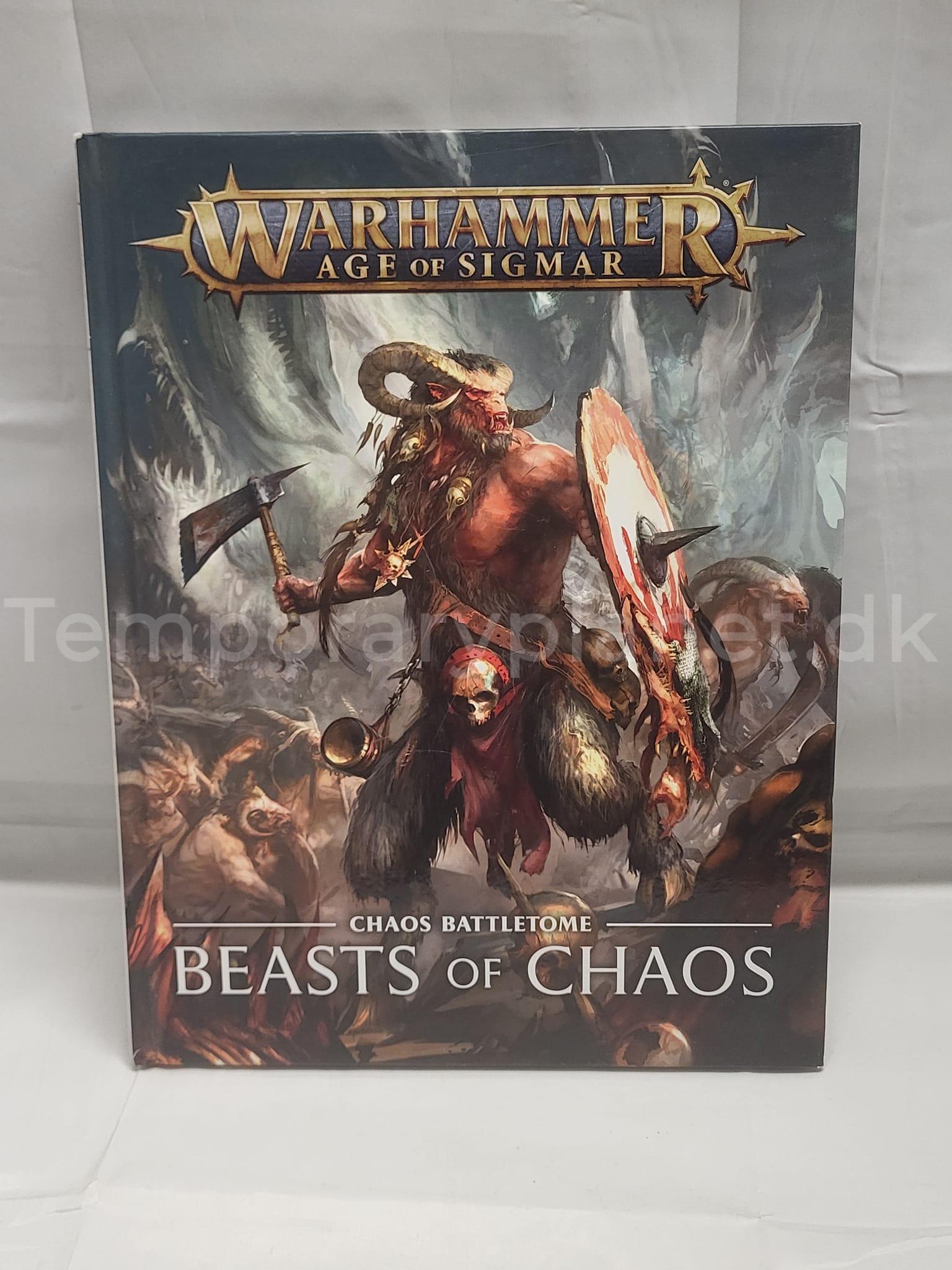 Warhammer Age of Sigmar 2018 AoS Fantasy Battle The Old World Games Workshop Chaos Batteltome Beast of Chaos 1