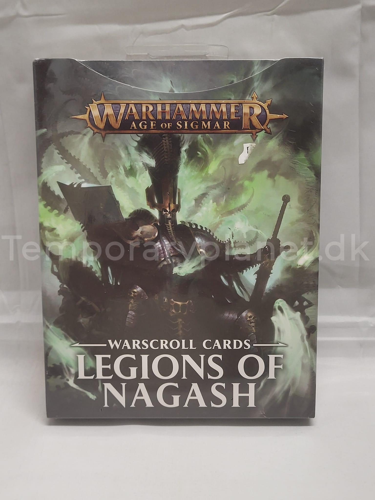 Warhammer Age of Sigmar 2018 Warscroll Cards Legions of Nagash 1