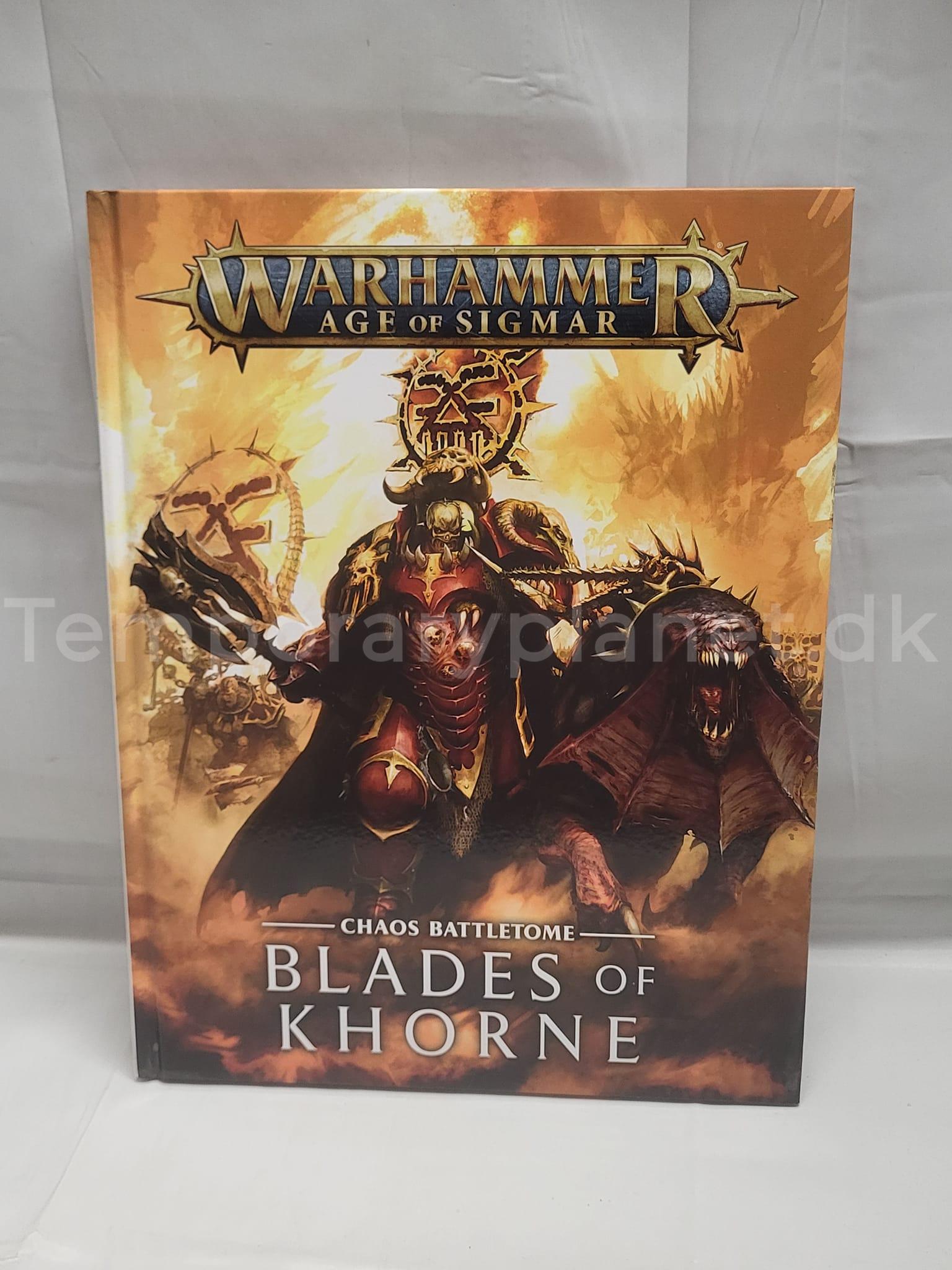 Warhammer Age of Sigmar 2019 AoS The Old World Games Workshop Chaos Battletome Blades of Khorne 1