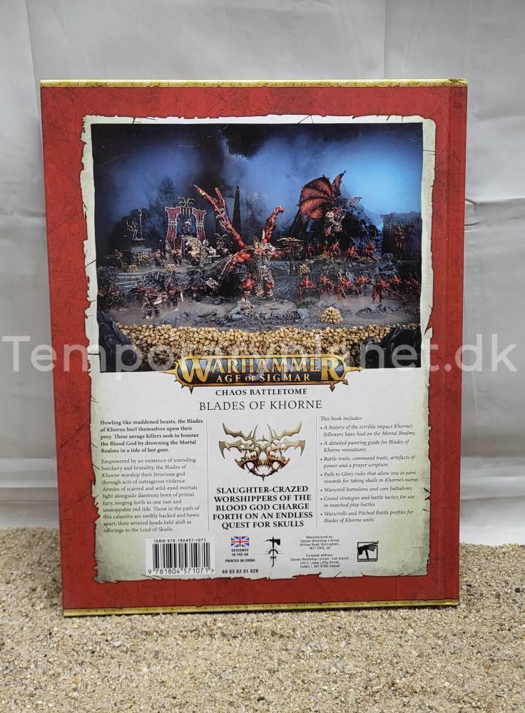 Warhammer Age of Sigmar Chaos Battletome Blades of Khorne 2023 AoS Games Workshop 2