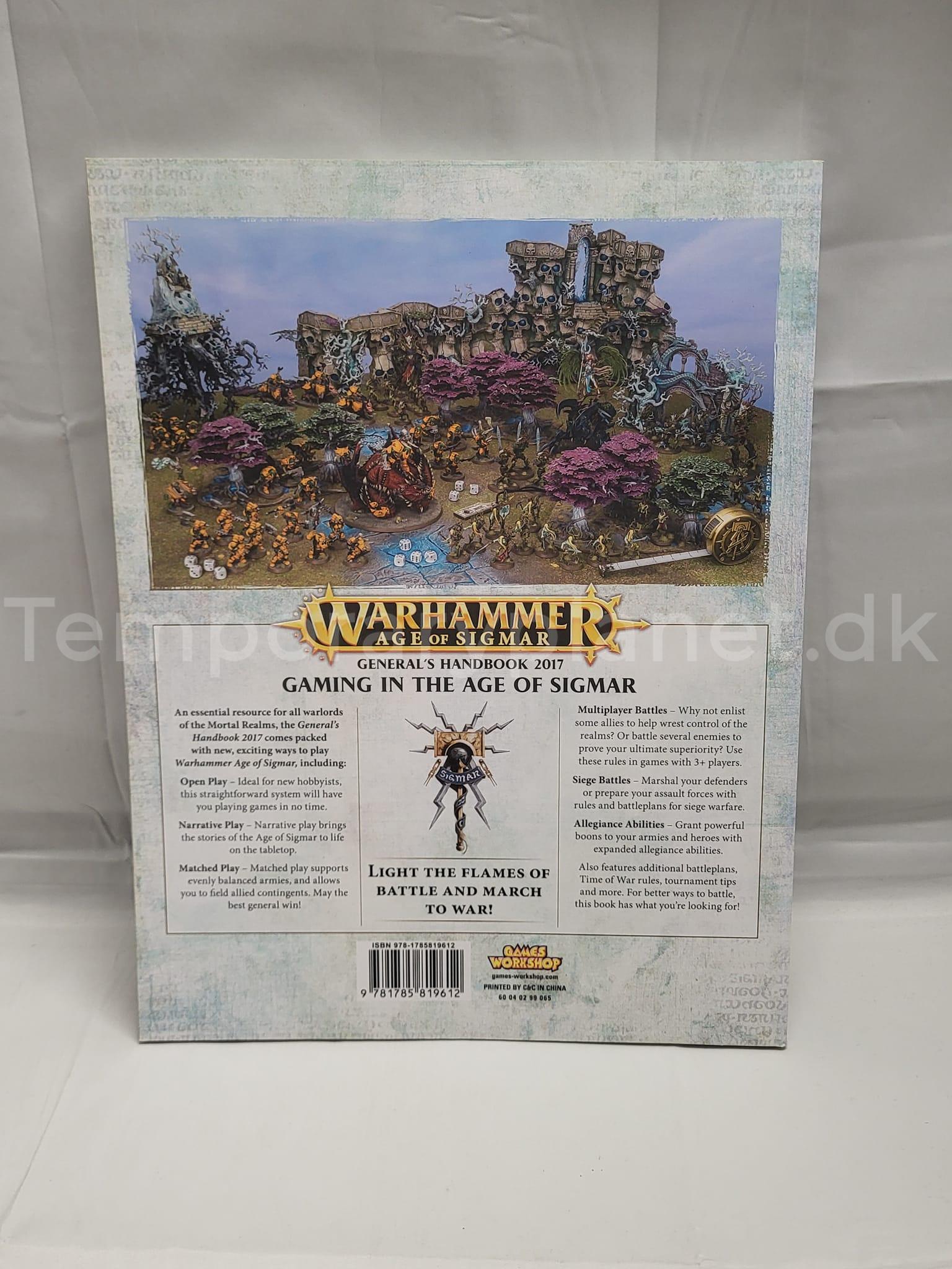 Warhammer Age of Sigmar General's Handbook 2017 AoS Fantasy Battle The Old World Games Workshop 2