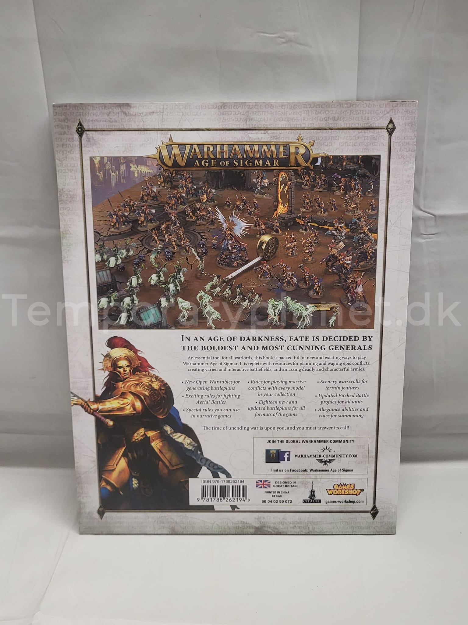 Warhammer Age of Sigmar General's Handbook 2018 AoS Fantasy Battle The Old World Games Workshop 2