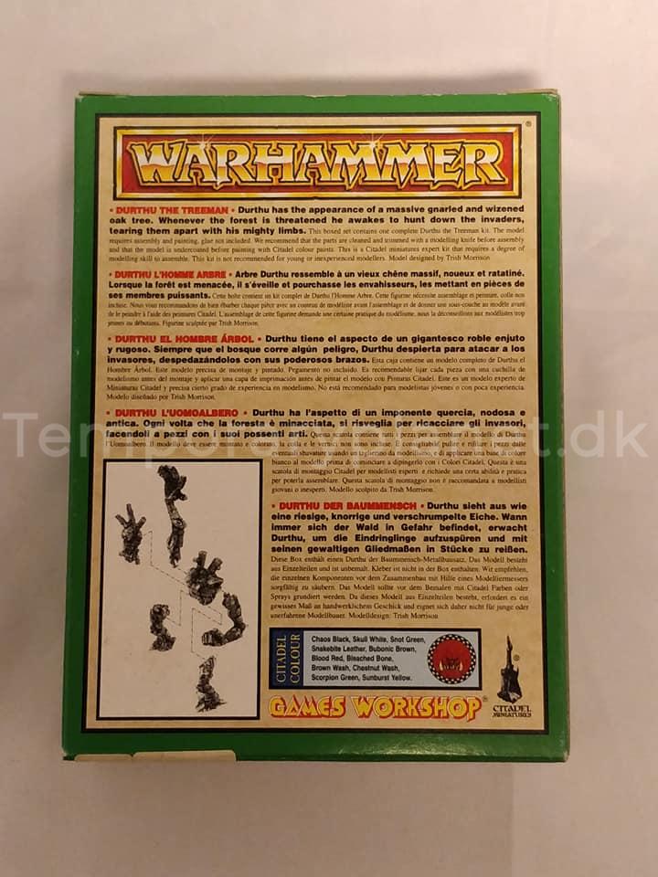 Wood Elf Durthu The Treeman 1996 Plastic NIB Warhammer Fantasy AoS Age of Sigmar Games Workshop 2