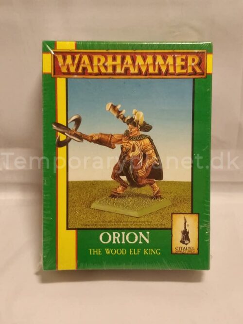 Wood Elf Orion The Wood Elf King 1996 NIB Warhammer Fantasy AoS Age of Sigmar Games Workshop Box Front