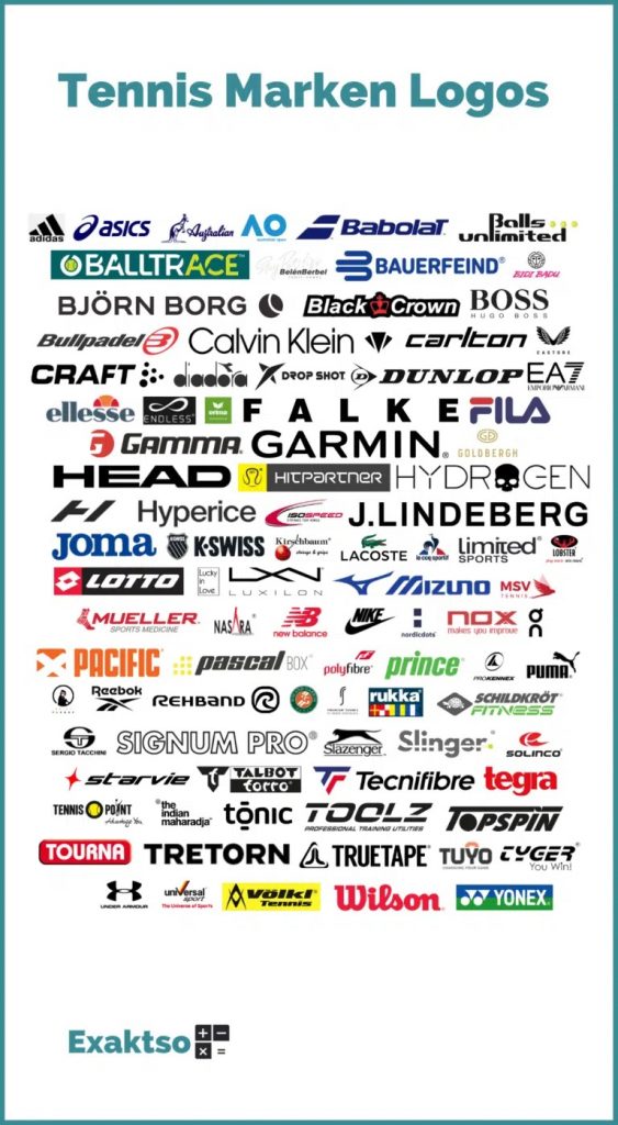 Tennis Marken Logos