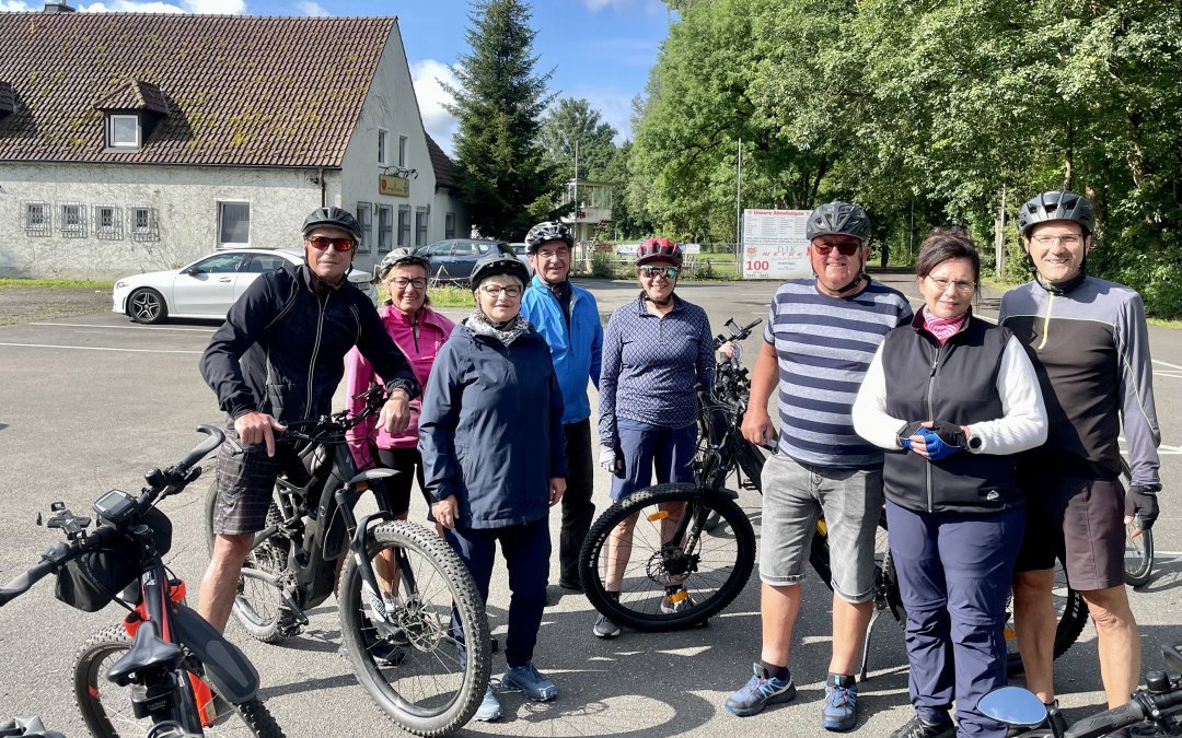 Fahrradtour zum Bergfest Amberg am Mittwoch den 2. Juli 2025