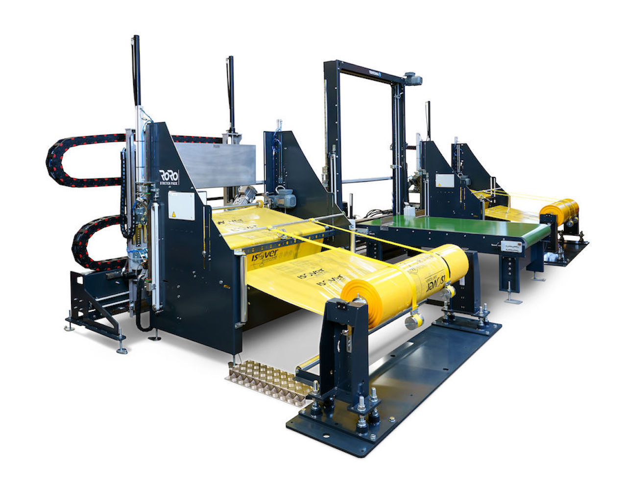 Main view of RoRo StretchPack® Duplex packaging machine