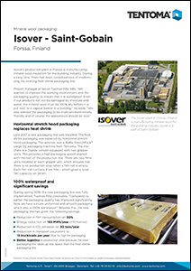 Leaflet: Customer story - Isover - Saint-Gobain