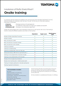 Leaflet: Onsite training