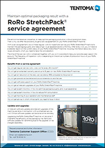 RoRo StretchPack® service agreement