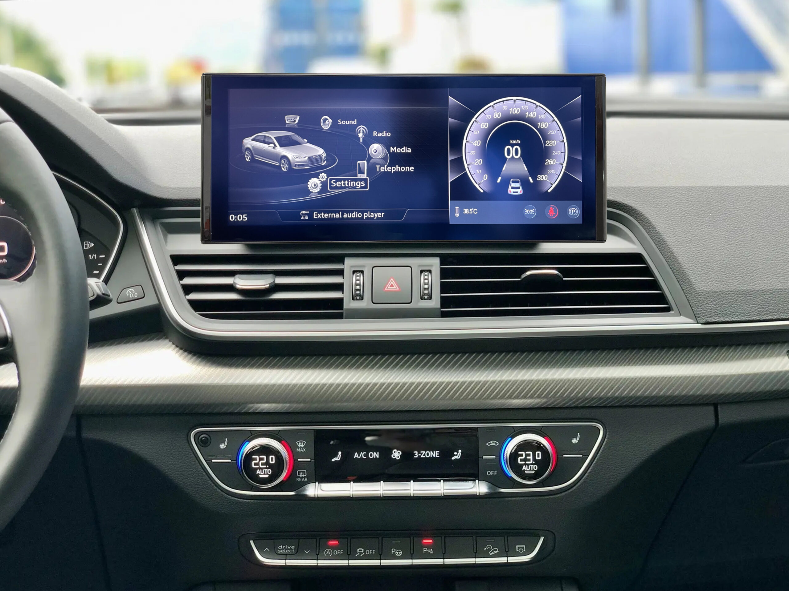 Autoradio Audi Q5 Android Auto - CarPlay - Skar Audio