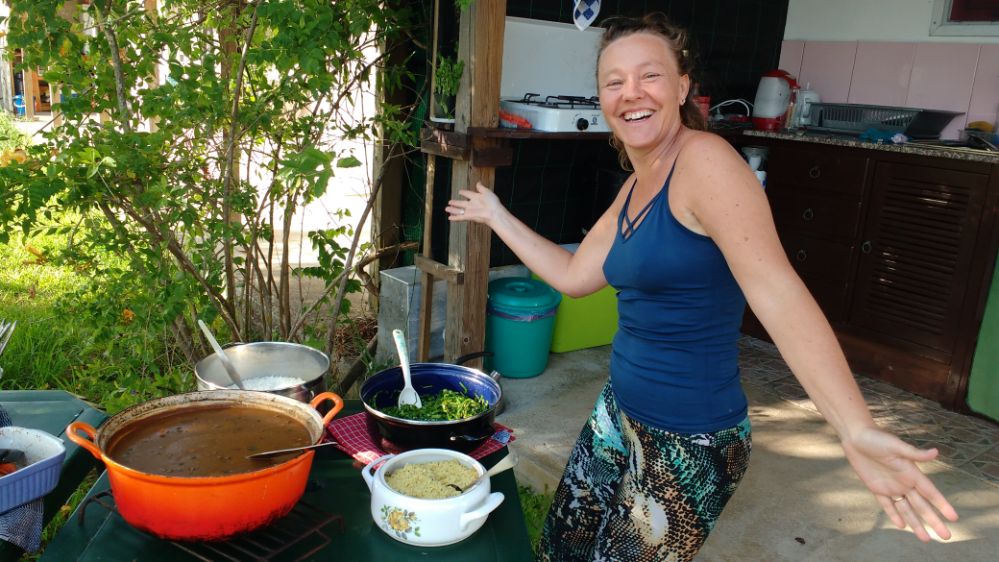 Maris faz comida brasiliana deliciosa