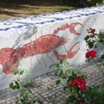 mosaic-of-a-crayfish