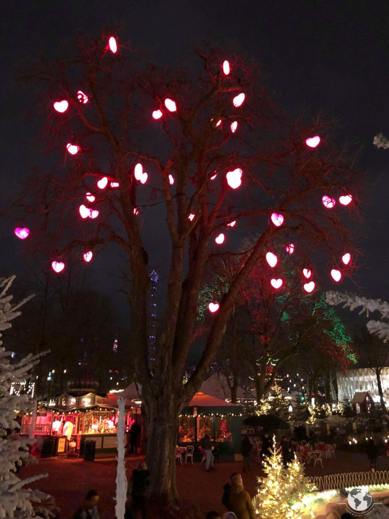 Heart tree Tivoli Denmark