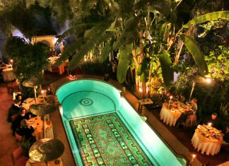 Restaurang Dar Moha i Marrakesh