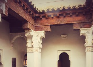 Koranskolan Ben Yussef Madrasa i Marrakesh