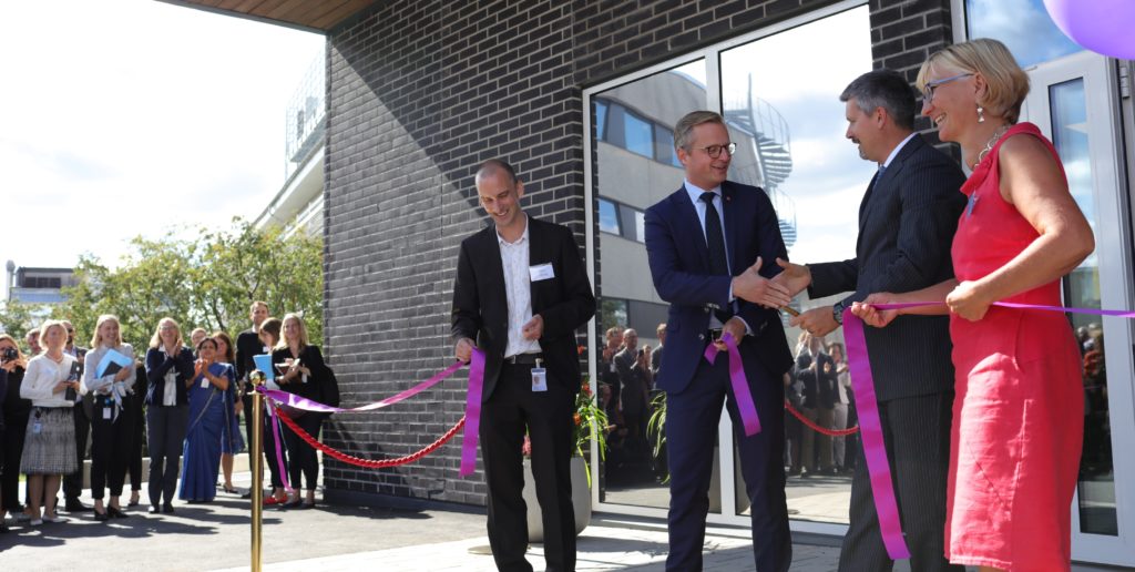 Inauguration Testa Center Mikael Danberg Emmanuel Ligner Lotta Ljungqvist Jesper Hedberg