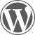 WordPress logo 200px