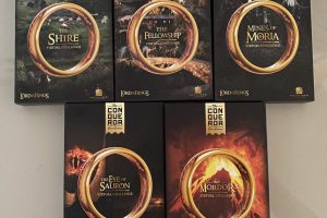 Medal boxes LOTR complete