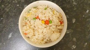 Egg Fried Rice with Vegetables