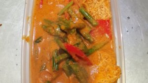 Panang tofu curry