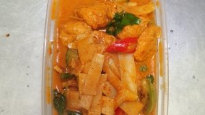 Red tofu curry