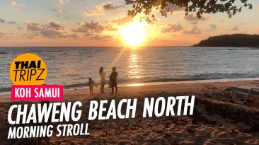 Chaweng Beach North End, Morning, Koh Samui, Thailand - THAITRIPZ