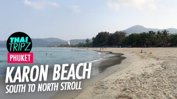 Karon Beach, South to north, Phuket, Thailand