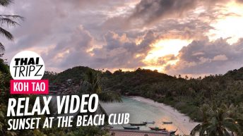 Koh Tao Sunset, The Beachclub Room 747, The Haad Tien Beach Resort, Thailand