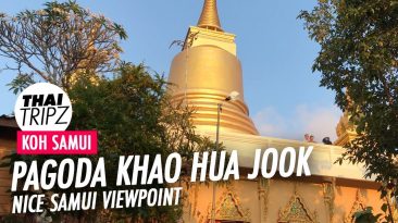 Pagoda Khao Hua Jook, Koh Samui Viewpoint, Thailand