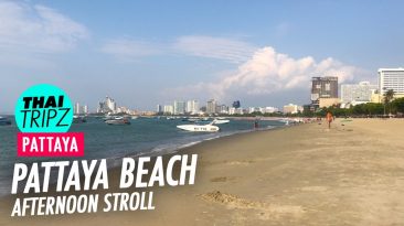 Pattaya Beach - Afternoon stroll - Pattaya, Thailand - THAITRIPZ