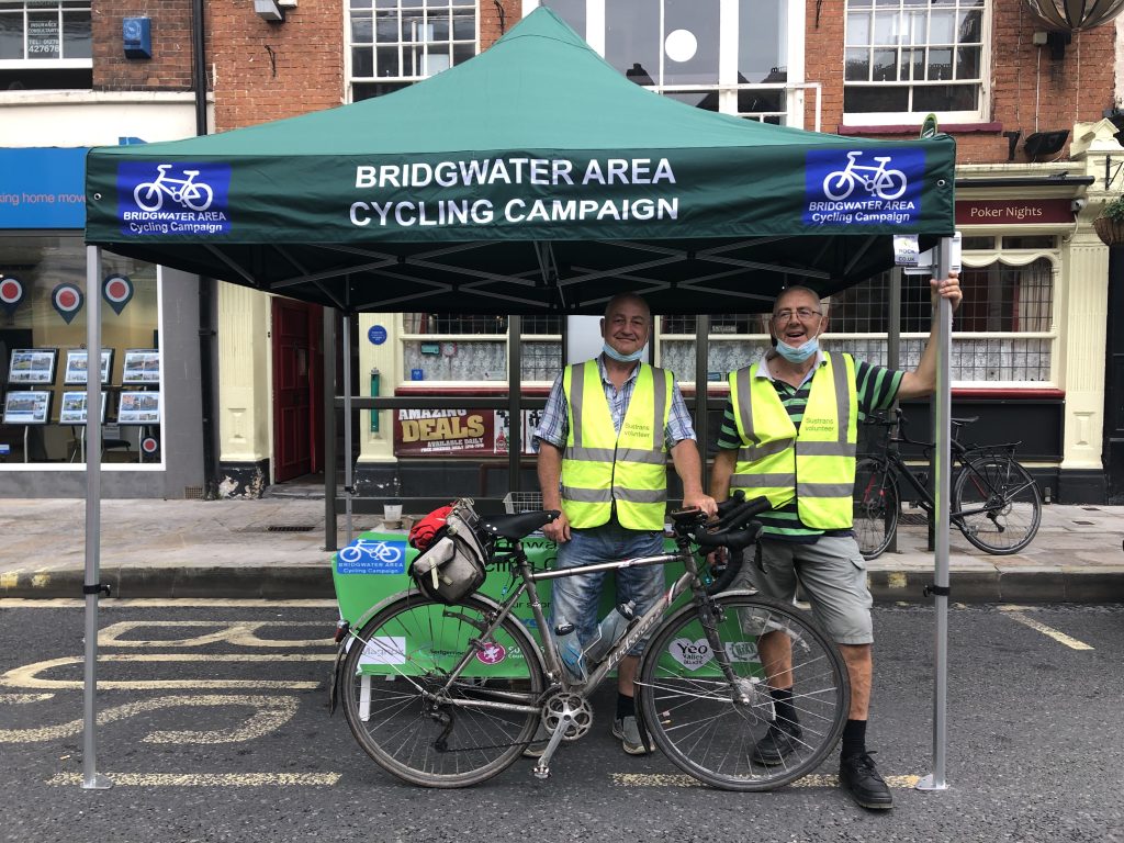 Gary and Geoff at the BACC stall