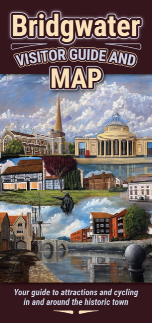 front cover of the visitors' guide and map
