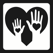 icon of raised hands