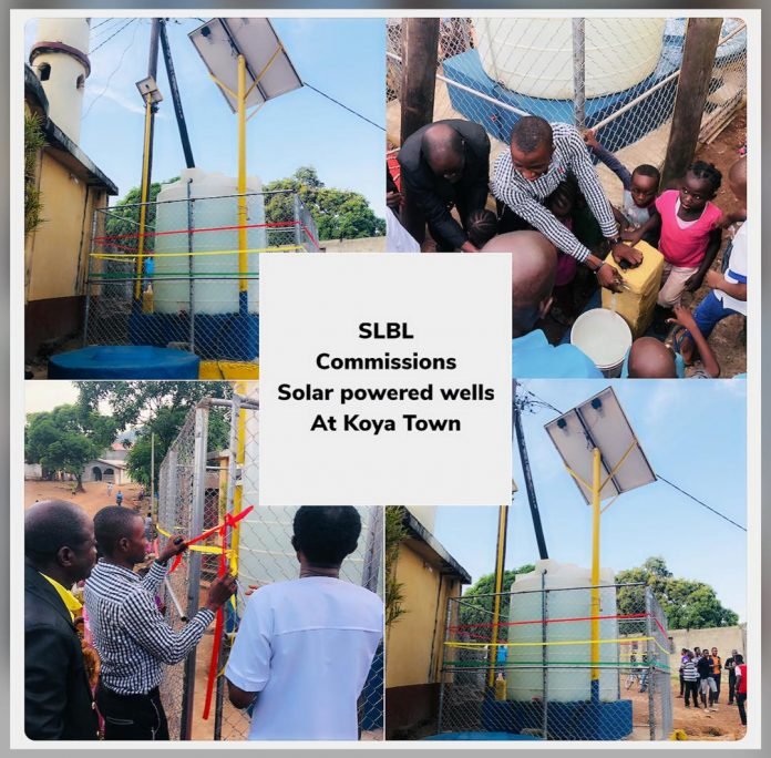 SLBL Commissions the final set of Submersible Solar Powered Water