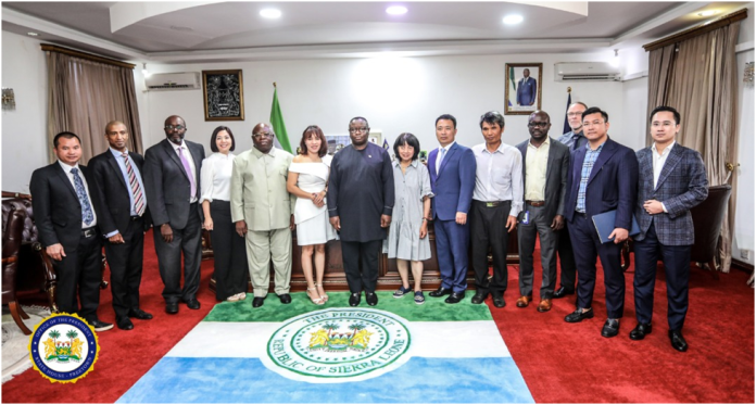 Vietnamese delegation to Sierra Leone