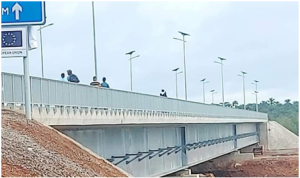 newly constructed Mabang bridge across