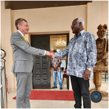 Former Pres Koroma & EU Ambassador Discuss Election-Related Issues